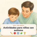 Actividades para niños con autismo para imprimir (fichas PDF gratis)